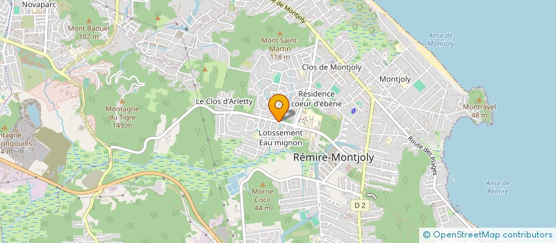 localisation de l'entreprise ELYTE à REMIRE-MONTJOLY
