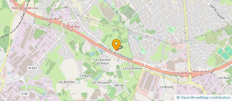 localisation de l'entreprise ELYTE HOME  VERTOU