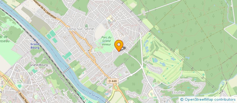 localisation de l'entreprise ELYUS à SOISY-SUR-SEINE