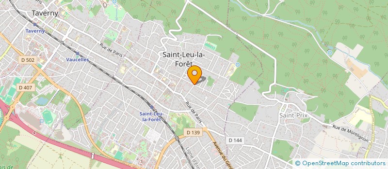 localisation de l'entreprise ELYVAIR  SAINT-LEU-LA-FORET