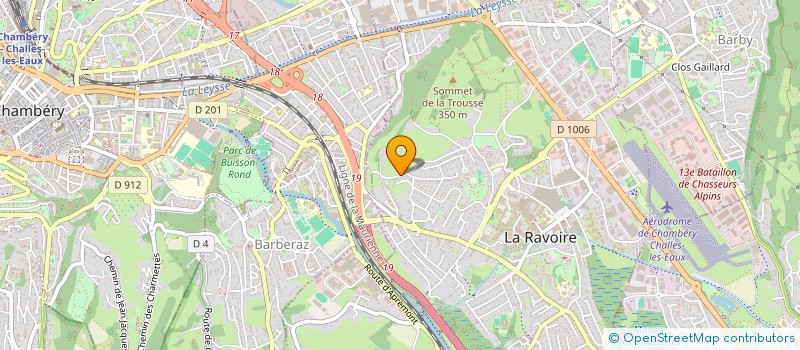 localisation de l'entreprise ELYVONNE  LA RAVOIRE