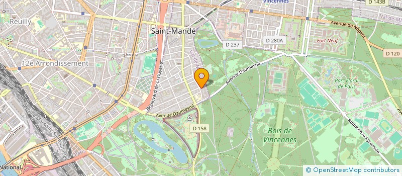 localisation de l'entreprise ELYX CONSEIL à SAINT-MANDE