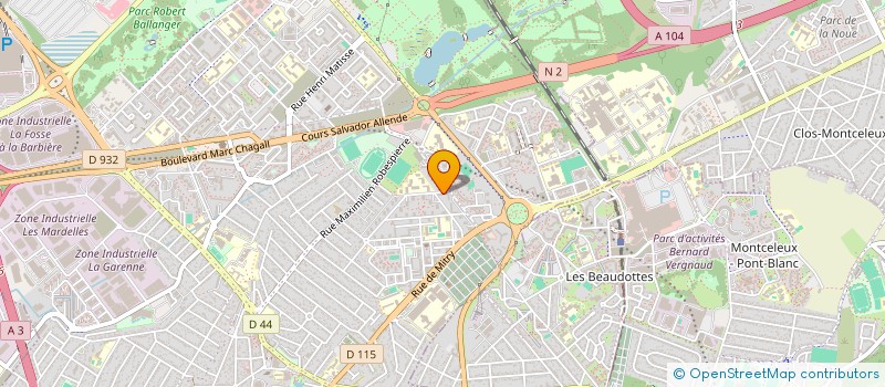 localisation de l'entreprise ELZ à AULNAY-SOUS-BOIS