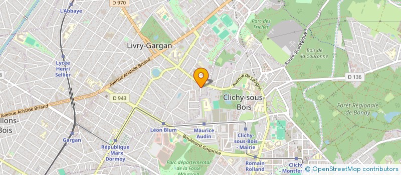 localisation de l'entreprise ELZ POSE à LIVRY-GARGAN