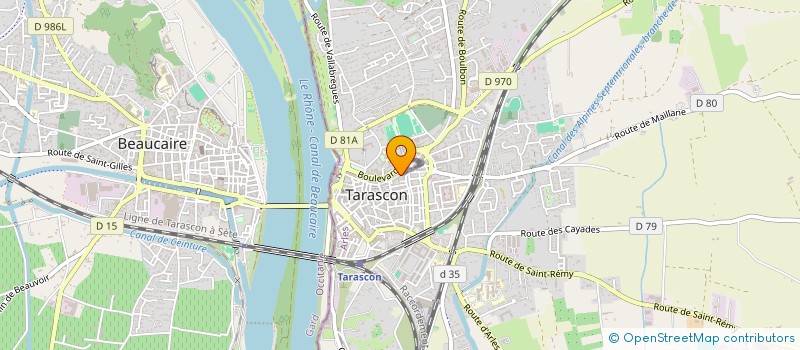 localisation de l'entreprise ELZ SAP à TARASCON