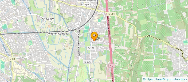 localisation de l'entreprise ELZEAR  MORIERES-LES-AVIGNON