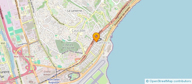 localisation de l'entreprise ELZINE à NICE