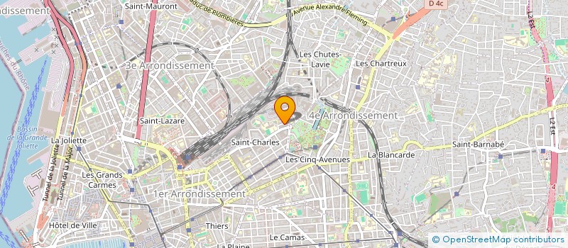localisation de l'entreprise EM 26 à MARSEILLE