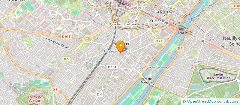 localisation de l'entreprise EM  PUTEAUX