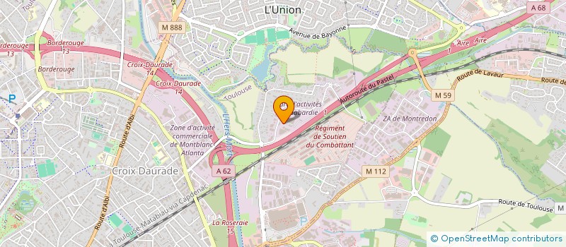 localisation de l'entreprise EM 91 à TOULOUSE