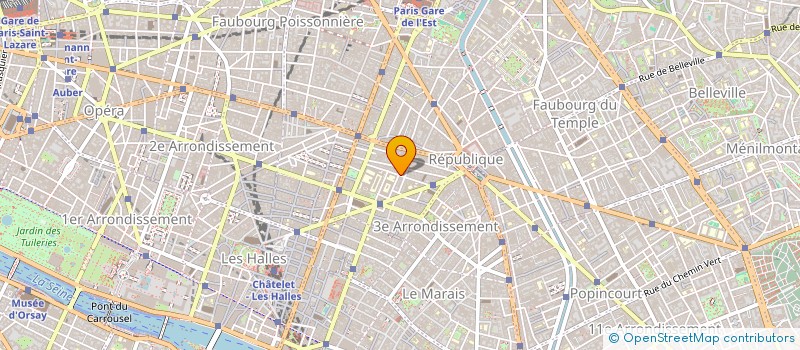 localisation de l'entreprise EM  PARIS