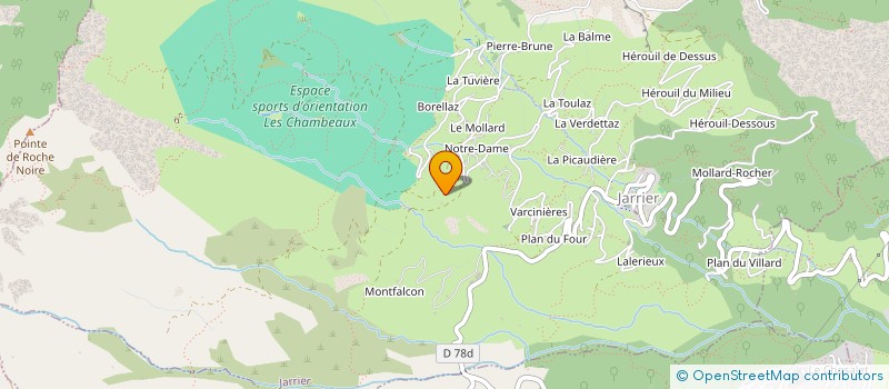 localisation de l'entreprise EM ALP à LA TOUR-EN-MAURIENNE