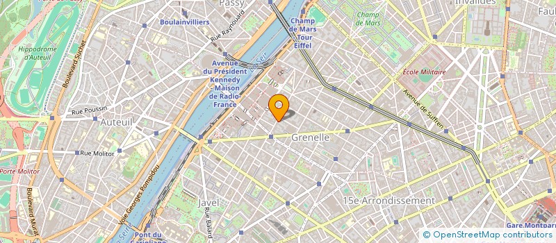 localisation de l'entreprise EM AUTOMOBILES à PARIS