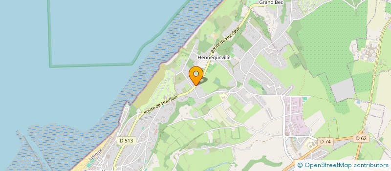 localisation de l'entreprise EM'BRAYAGE à TROUVILLE-SUR-MER
