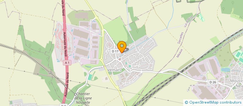 localisation de l'entreprise EM BUSINESS  AUBERVILLIERS