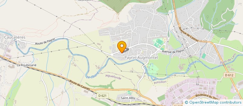 localisation de l'entreprise EM COACHING  PAYRIN-AUGMONTEL