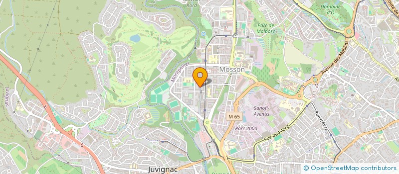 localisation de l'entreprise EM CONCEPT à MONTPELLIER