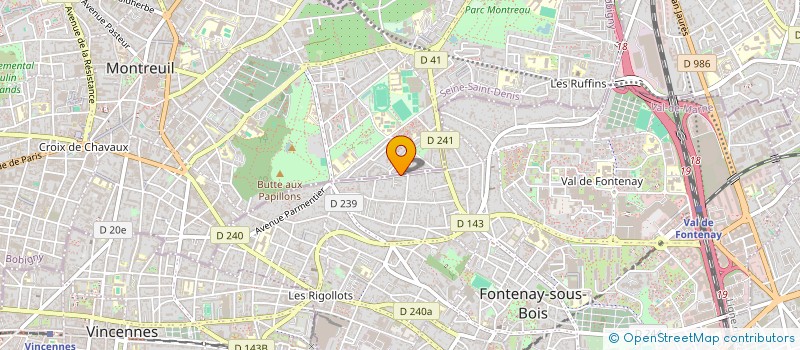 localisation de l'entreprise EM CONCEPT à STAINS