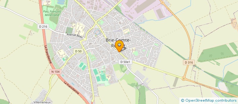 localisation de l'entreprise EM CONSEIL à BRIE-COMTE-ROBERT