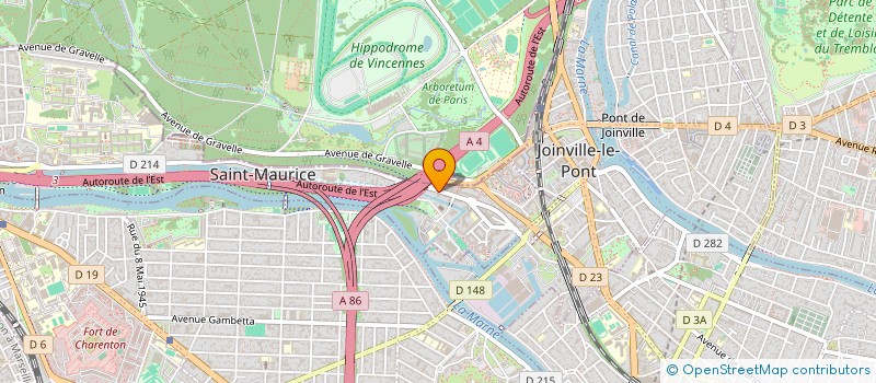 localisation de l'entreprise EM CONSEILS  MAISONS-ALFORT