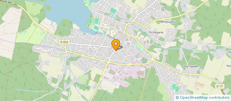 localisation de l'entreprise EM CONSEILS  SOUSTONS