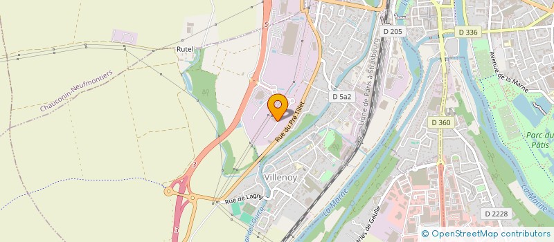 localisation de l'entreprise EM CONSTRUCTION  LIVRY-GARGAN