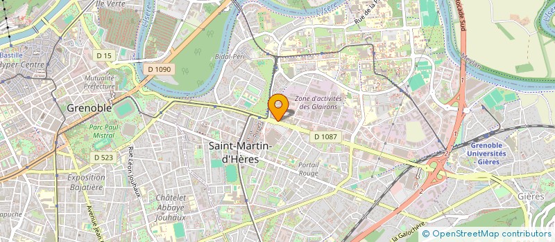 localisation de l'entreprise EM DAMIAN  SAINT-MARTIN-D'HERES