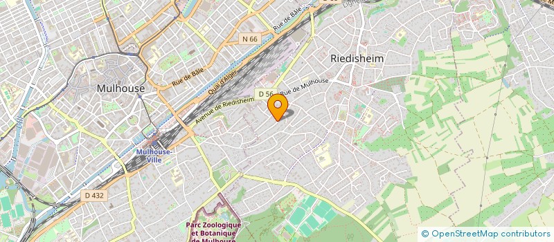 localisation de l'entreprise EM DE LA CHAPELLE  RIEDISHEIM