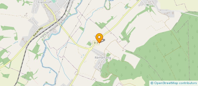 localisation de l'entreprise EM DECO-BAT  REMELFANG