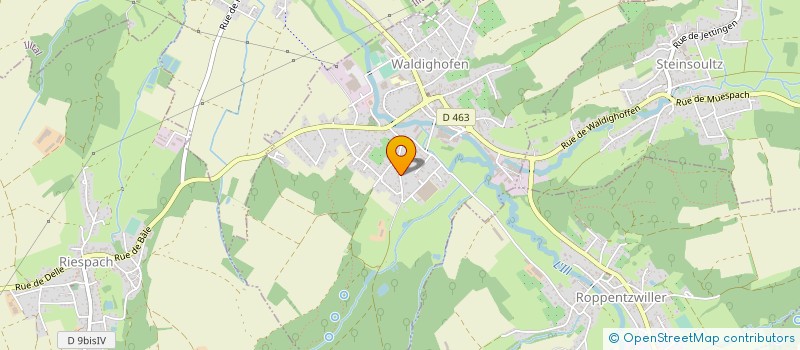 localisation de l'entreprise EM'DENACH  WALDIGHOFEN