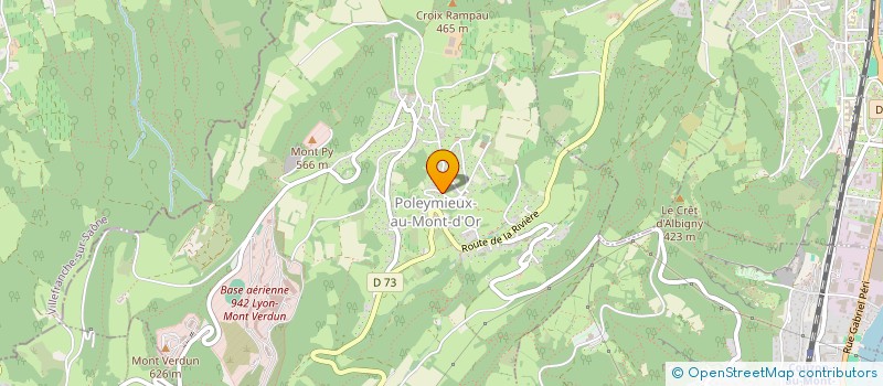 localisation de l'entreprise EM DEVELOP  POLEYMIEUX-AU-MONT-D'OR