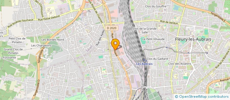 localisation de l'entreprise EM DEVELOPPEMENT  FLEURY-LES-AUBRAIS