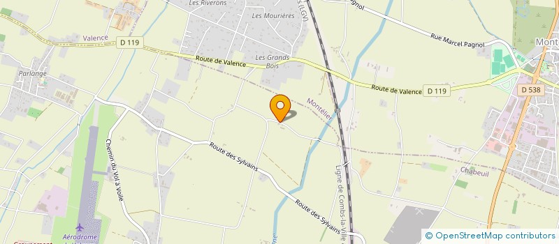 localisation de l'entreprise EM DEVELOPPEMENT à CHABEUIL