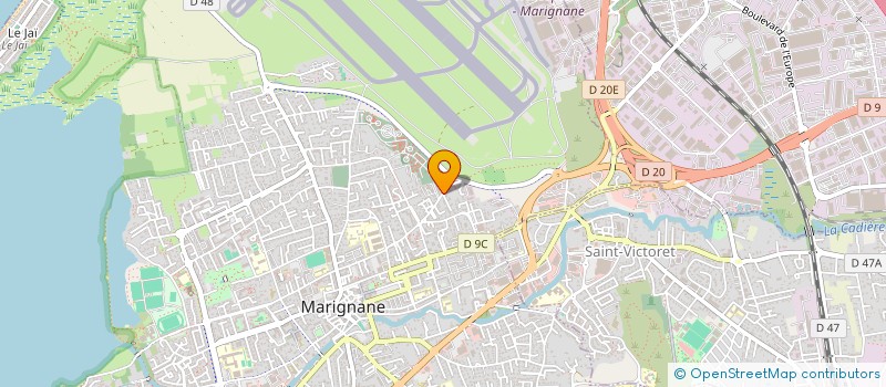 localisation de l'entreprise EM DI ROSA  MARIGNANE