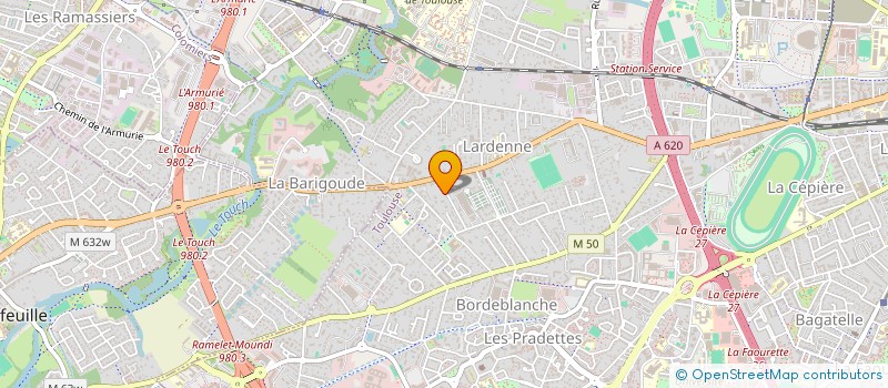 localisation de l'entreprise EM DIFFUSION à TOULOUSE