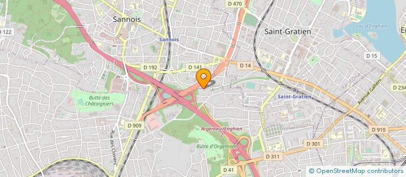 localisation de l'entreprise EM ESPACES VERTS  ARGENTEUIL