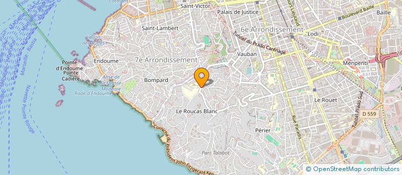localisation de l'entreprise EM FOOD à MARSEILLE