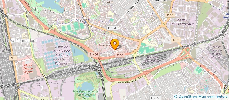 localisation de l'entreprise EM IMMO à CRETEIL