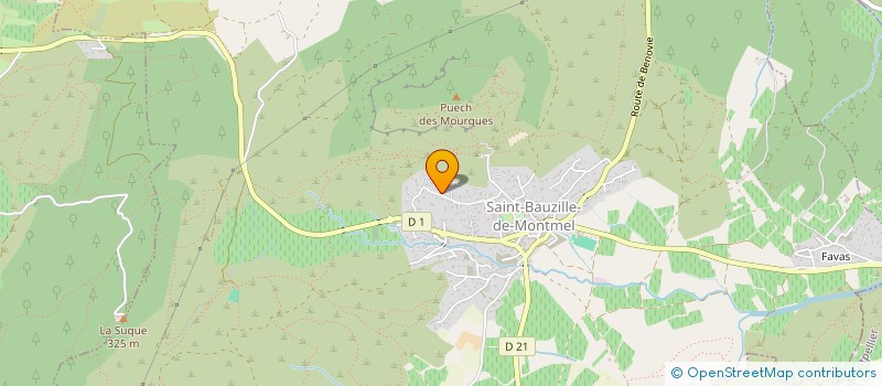 localisation de l'entreprise EM INVEST  SAINT-BAUZILLE-DE-MONTMEL