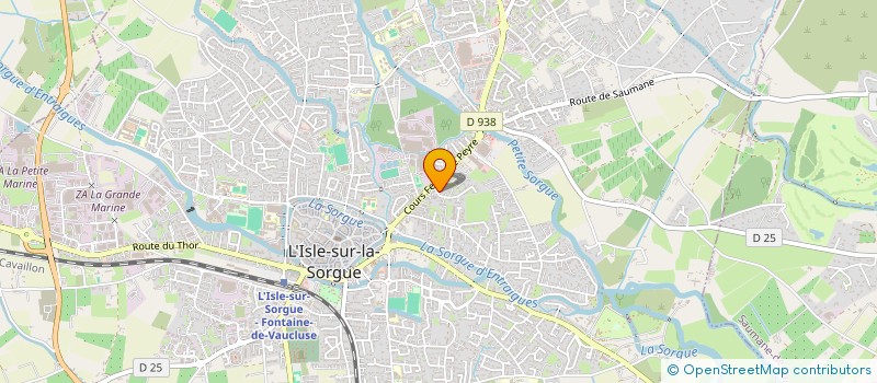 localisation de l'entreprise EM.MC  L'ISLE-SUR-LA-SORGUE