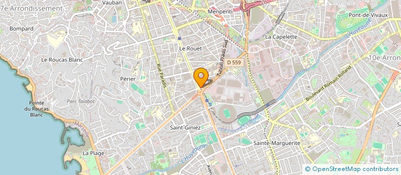 localisation de l'entreprise EM PARTNER MEDIC à MARSEILLE