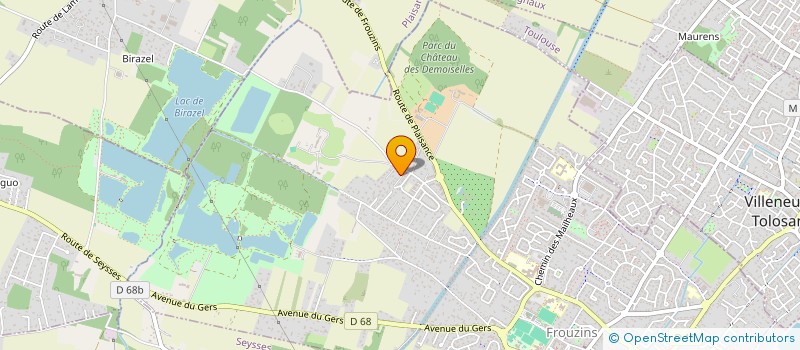 localisation de l'entreprise EM PATRIMOINE  FROUZINS