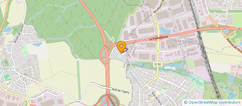 localisation de l'entreprise EM. PEINTURE  TIGERY