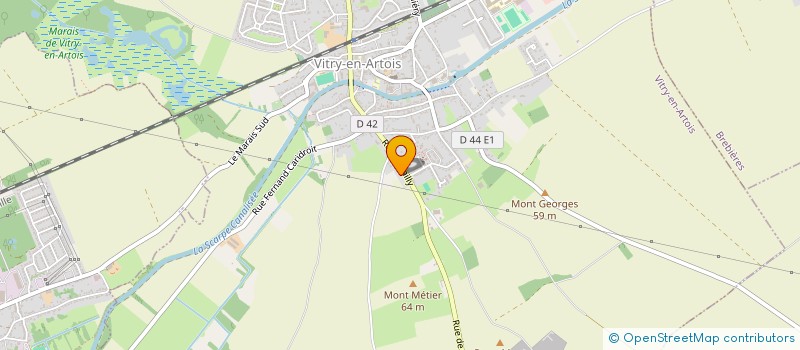 localisation de l'entreprise EM PINARELLU  TORTEQUESNE