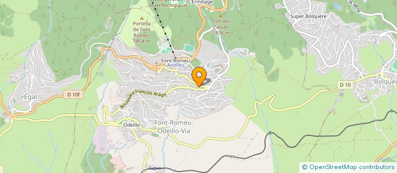 localisation de l'entreprise EM PINSO2LE  FONT-ROMEU-ODEILLO-VIA