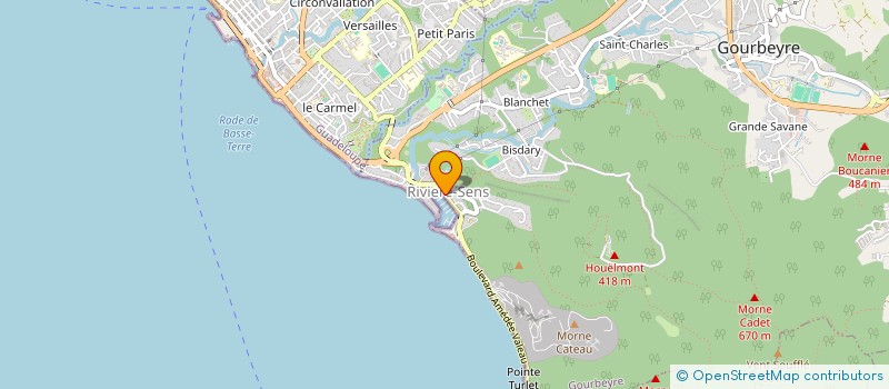 localisation de l'entreprise EM RIVIERE SENS  GOURBEYRE