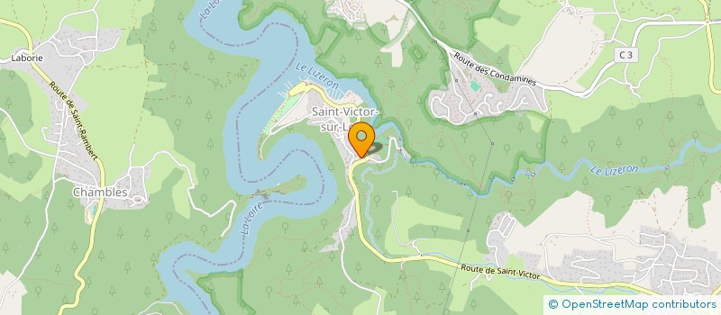 localisation de l'entreprise EM'ROAD  ROCHE-LA-MOLIERE