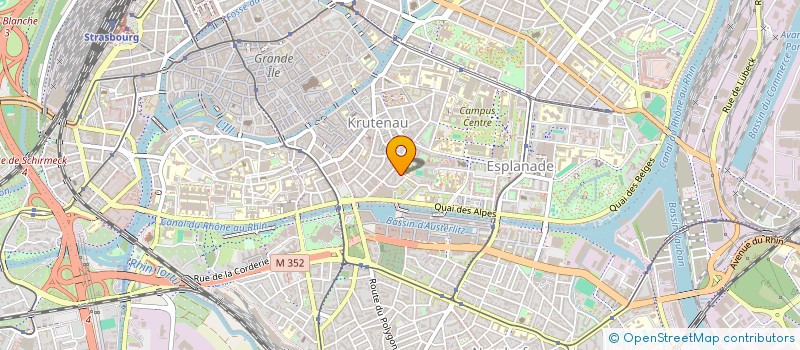 localisation de l'entreprise EM'S FOOD à STRASBOURG