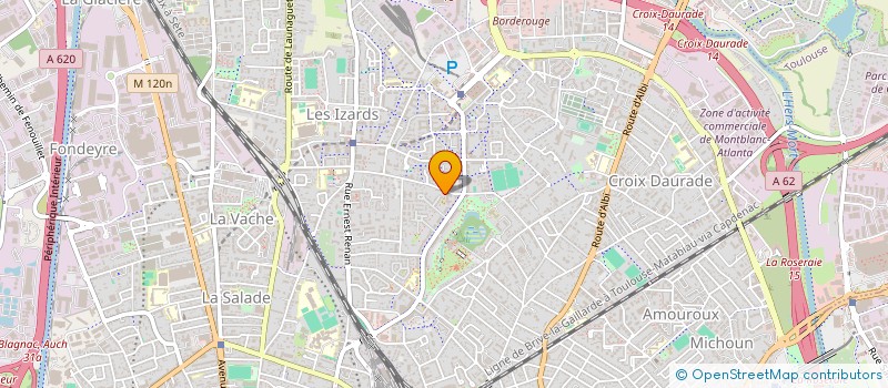 localisation de l'entreprise EM SA à TOULOUSE