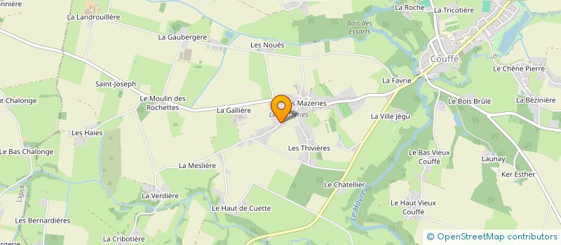 localisation de l'entreprise EM SCI  COUFFE